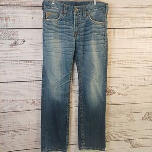 Silver Jeans Men's Straight Leg Blue Jeans